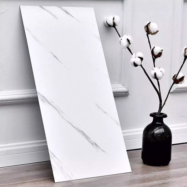 10x Marble Tiles Sticker Self-Adhesive Stick On Kitchen Home Wall Bathroom Decor