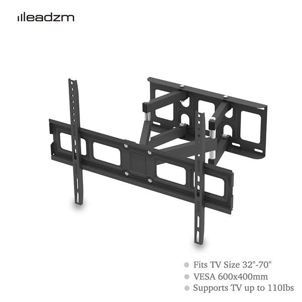 32-70 Inch Double Pendulum Large Base TV Stand Tmds-101 Bearing 50Kg/Vese600*400/Upper And Lower-10~ 10°