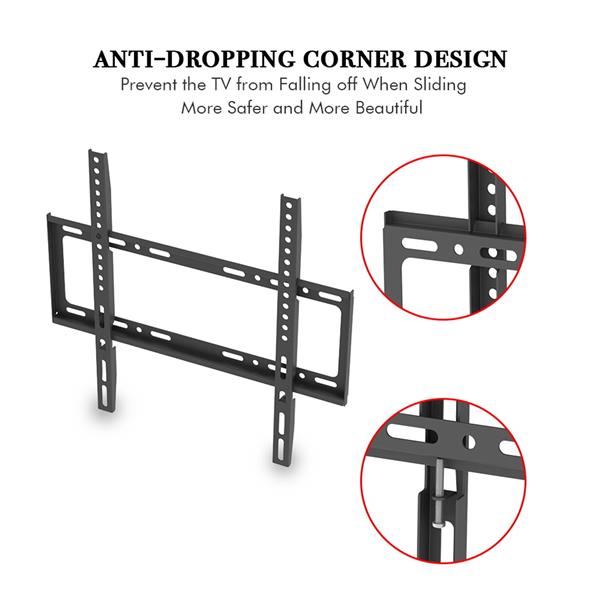 26-55" Wall Mount Bracket TV Mount TMW4040 with Sprit Bubble