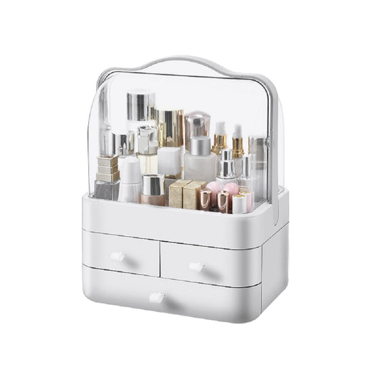 Cosmetic Organizer With Lid Stylish Designed Make up Organizers Storage Box