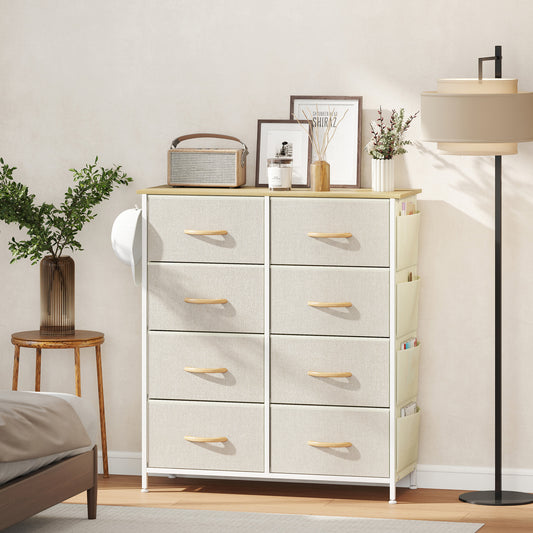 Wood Storage Chest of Drawers