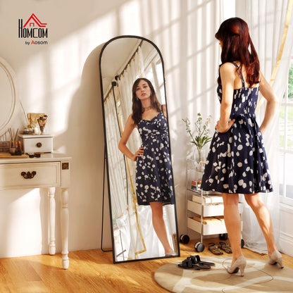 Full Length Dressing Mirror – Wall Mounted or Freestanding Floor Mirror for Bedroom & Dressing Room